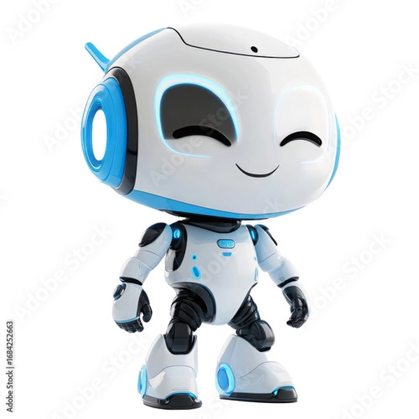 Fototapeta Friendly 3D Robot