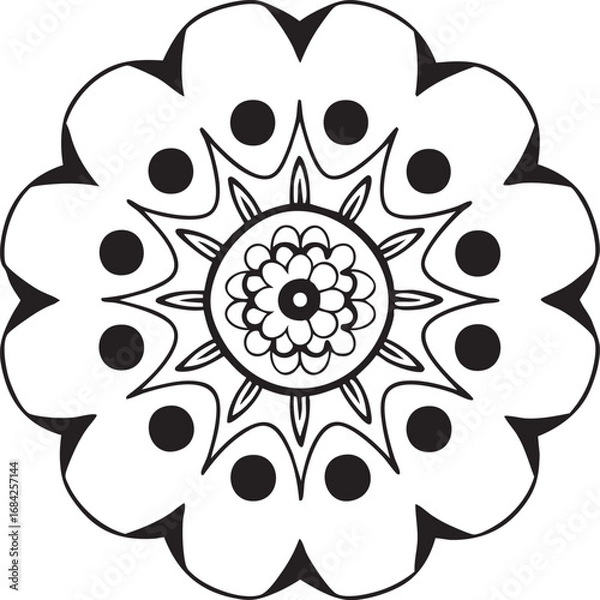 Fototapeta Unique Mandala Designs for Creativity