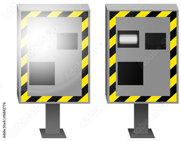 Fototapeta radar fixe