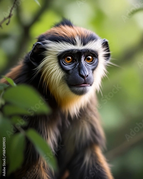 Fototapeta Red-Shanked Douc Langur