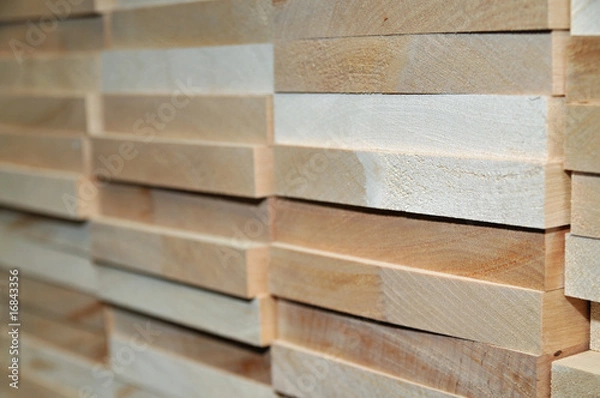 Obraz hochwertiges Holz