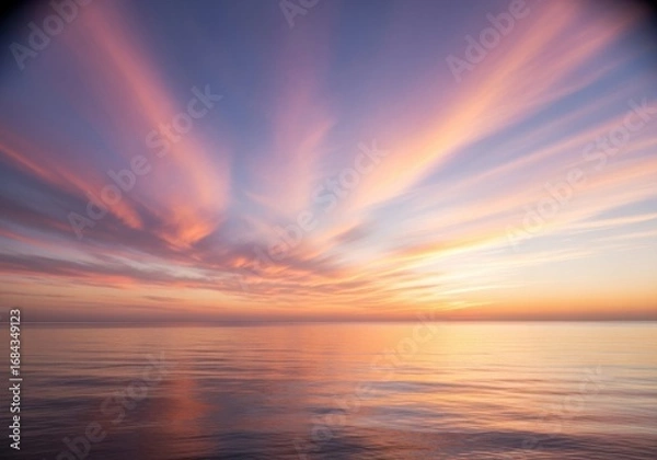 Fototapeta Beautiful Sunset Over the Ocean