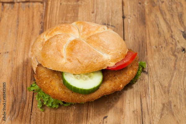 Obraz Schnitzelsemmel