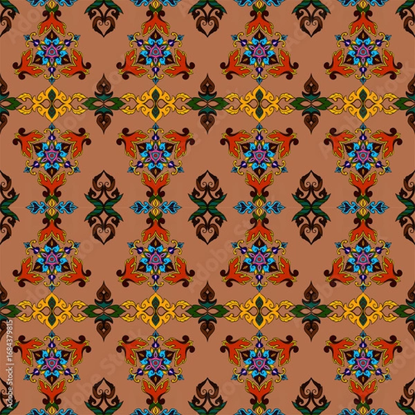 Obraz seamless pattern with flowers