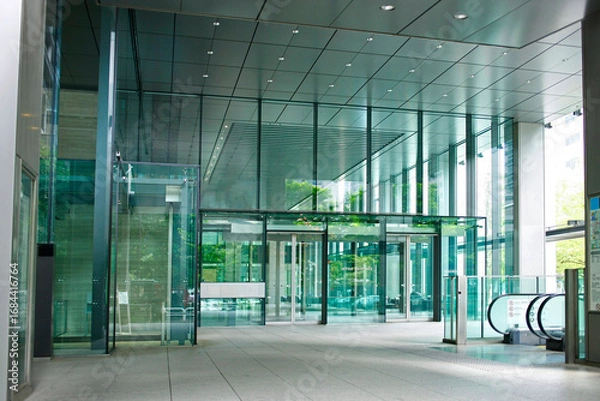 Fototapeta エントランス　オフィスビル