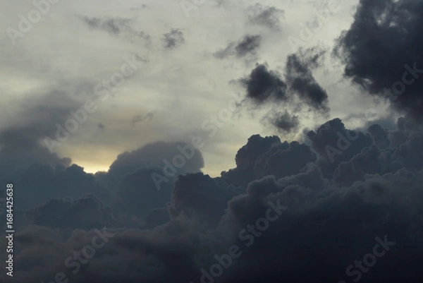 Fototapeta Dramatic Heavy Clouds Form a Captivating Sky