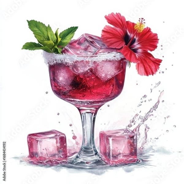 Fototapeta Advanced Mixology Botanical Infusions and Molecular Techniques in Cocktail Craftsmanship