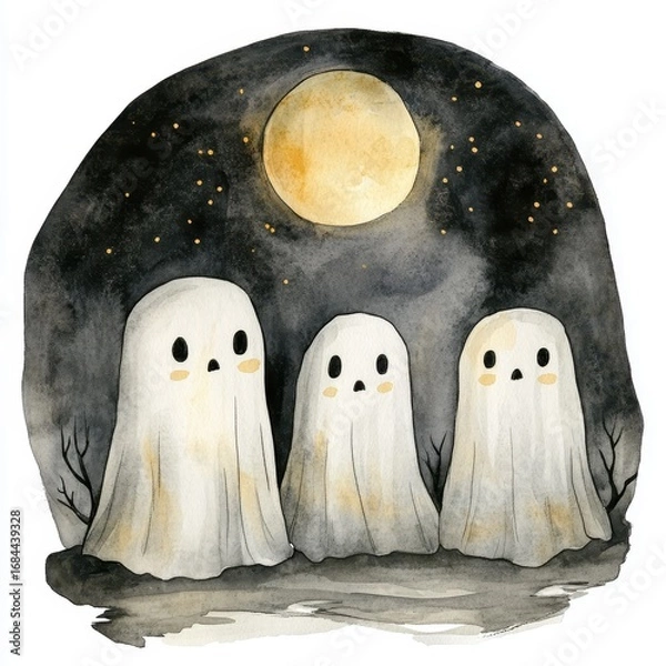 Fototapeta Spectral Analysis of Nocturnal Luminescence in Paranormal Phenomena Using Multispectral Imaging