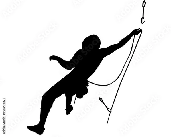 Obraz Climb in black