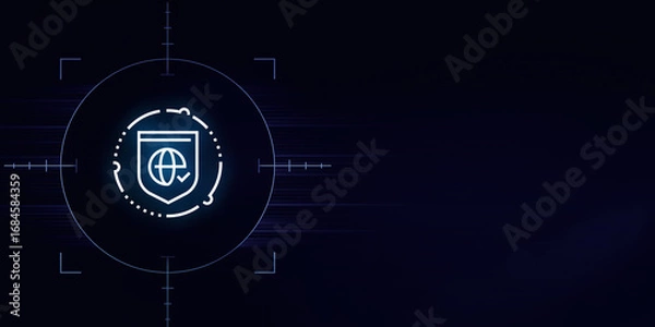 Fototapeta  Securing the Digital World with Trusted Protection