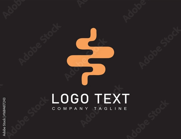 Fototapeta Modern logo design