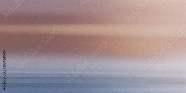 Obraz Soft gradient of muted pink and blue horizontal bands abstract background