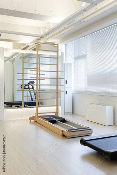Obraz Modern Pilates Studio Interior with  Machines