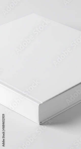 Obraz 純白の書物、静謐な空間