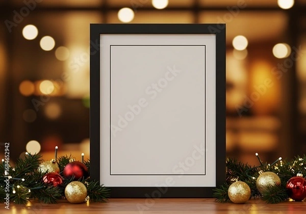 Obraz 温かい光とクリスマスの思い出