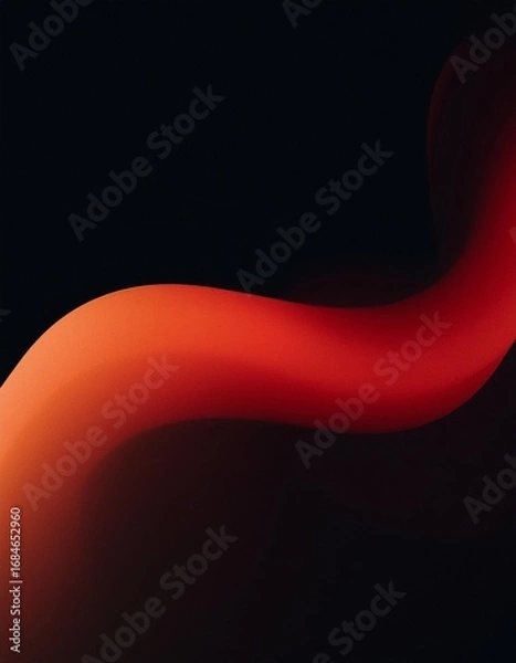 Fototapeta New wavy abstract background for Soft wavy folds. Christmas, birthday, anniversary, award. Template.