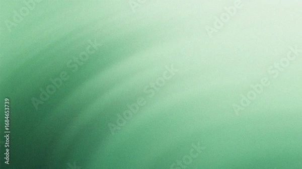 Obraz Soft green gradient with subtle diagonal light streaks and texture background