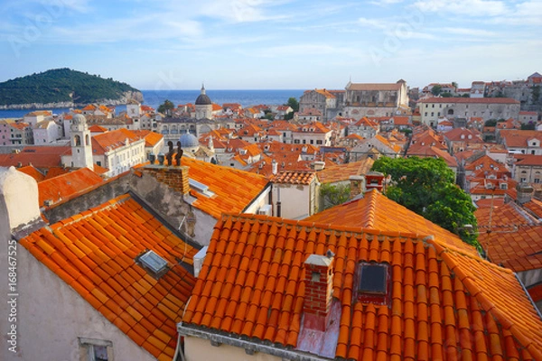 Fototapeta ドゥブロブニクの町並み