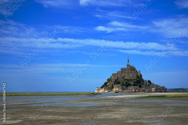 Fototapeta 日中のモンサンミッシェル