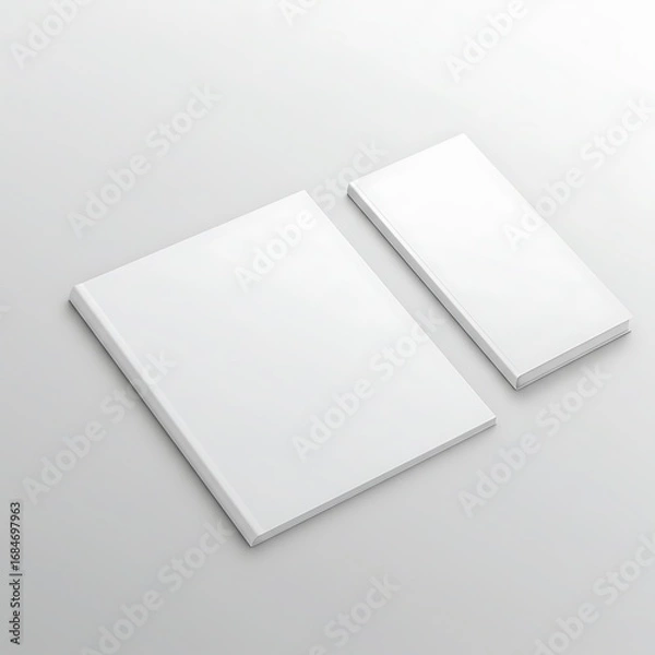 Obraz 純白の静寂、紙の質感