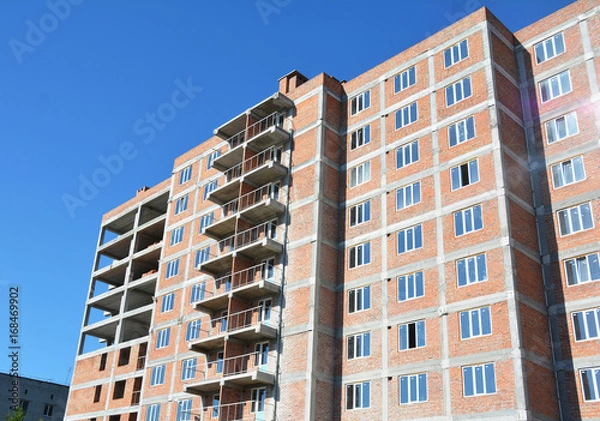 Obraz Building construction.  House construction.