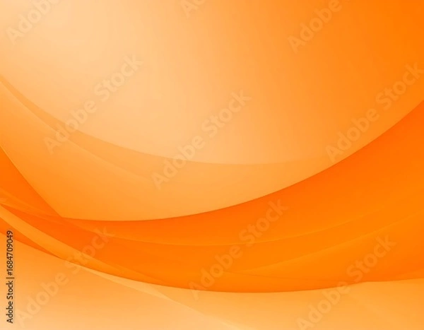 Fototapeta Abstract orange gradient curves