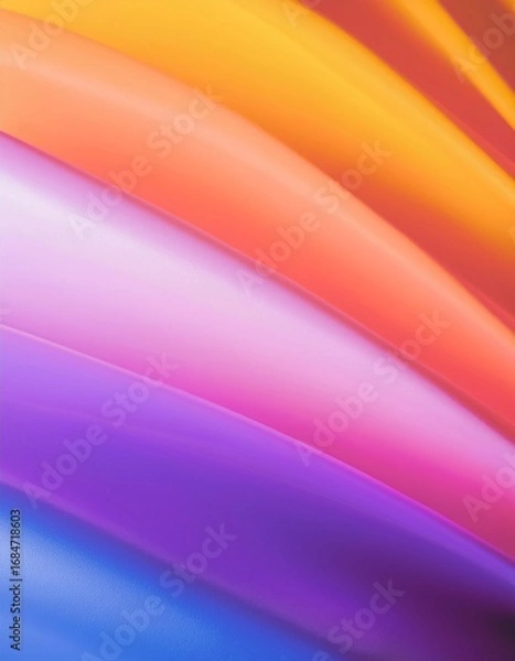 Obraz Colorful sphere abstract gradient with backlight background wallpaper banner for posters or banners