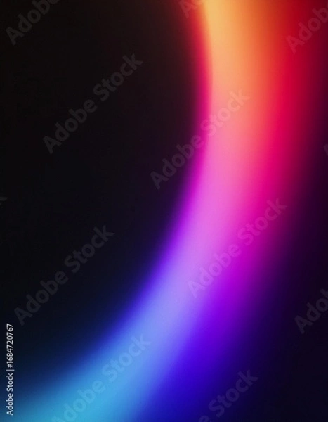 Obraz Smooth spring gritty gradient background. Noisy gradient texture