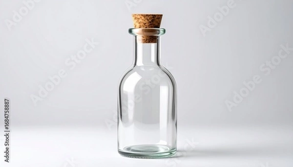 Fototapeta empty wine bottle