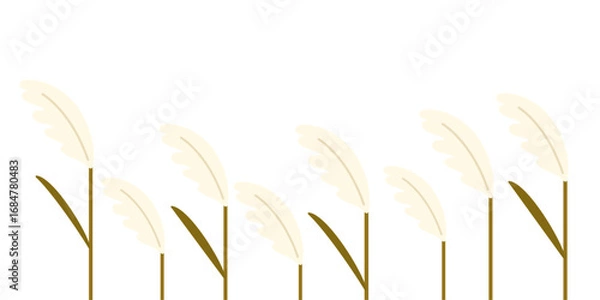 Obraz 갈대 일러스트