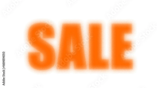 Fototapeta Sale  vector with Noise Effect, Frosted Glass and Blur