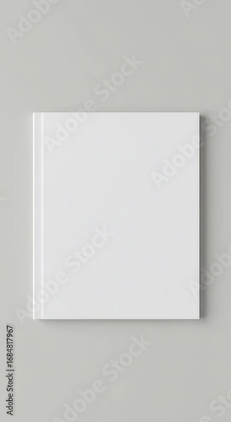 Fototapeta 静謐な白、本の佇まい