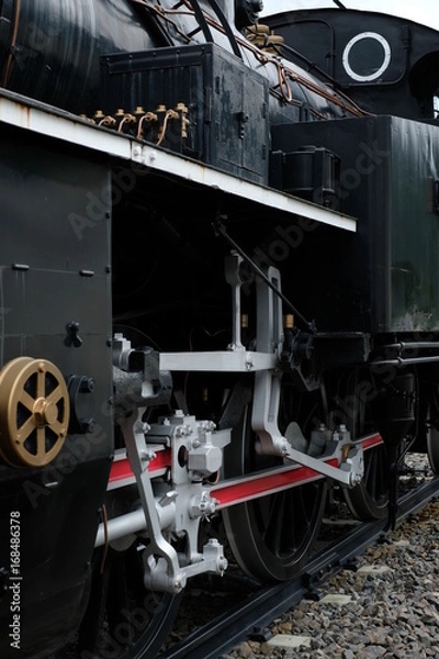 Fototapeta 蒸気機関車
