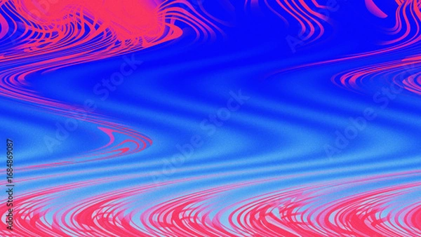 Obraz Colorful glitch abstract texture