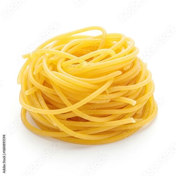 Obraz pasta on white background