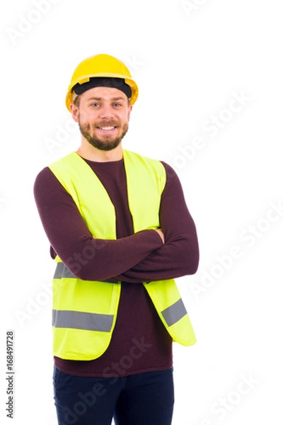 Obraz smiling engineer