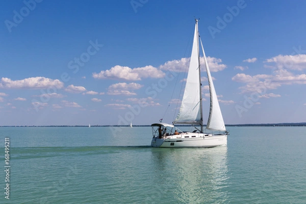 Obraz Sailing on Balaton