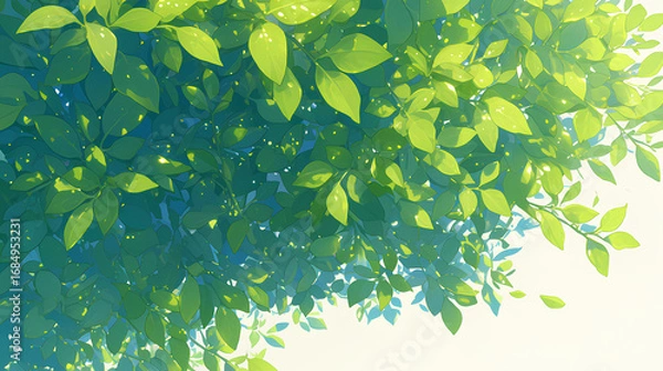 Obraz Leaves background