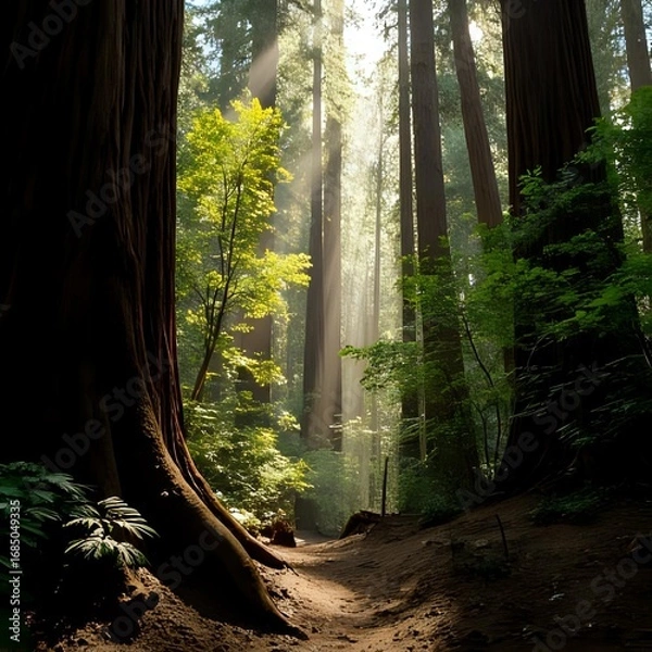 Obraz morning forest