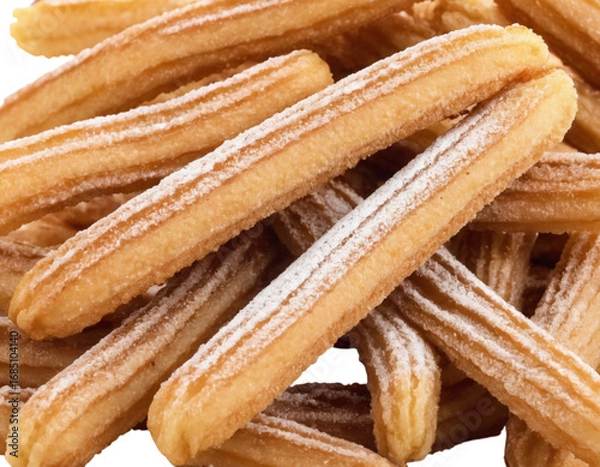 Obraz cookies on a white background