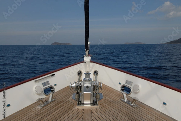 Obraz boat deck