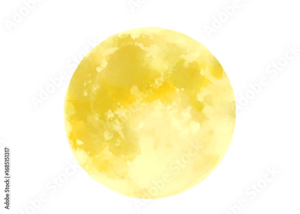 Obraz 金色に光る月齢