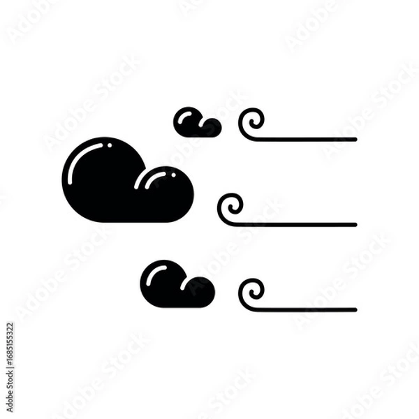 Obraz windy icon vector design template elegant style