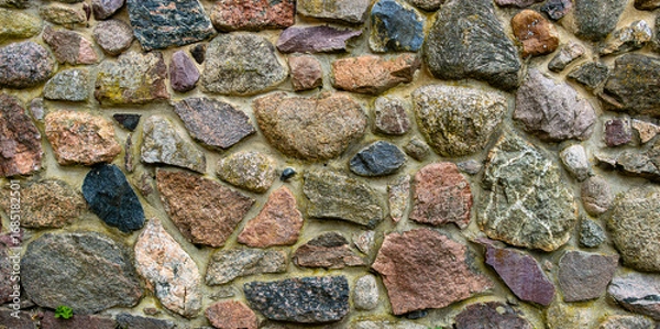 Obraz Mauer als Hintergrund Textur.