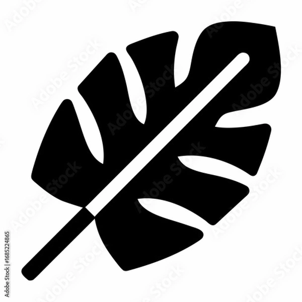 Obraz Elegant Palm Silhouette