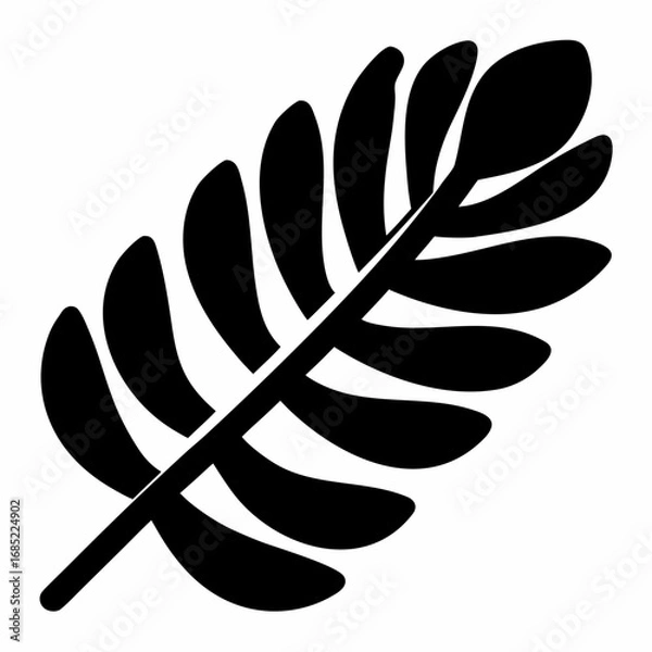 Obraz Elegant Palm Silhouette