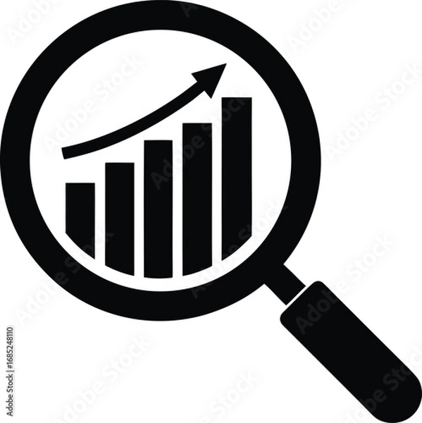 Fototapeta Analyzing Growth Trends