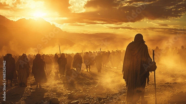 Obraz Exodus from Egypt