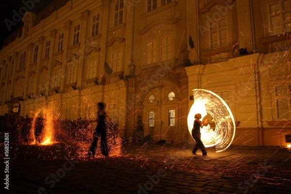 Fototapeta fire performance