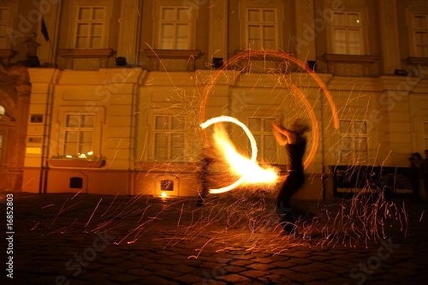 Fototapeta fire performance